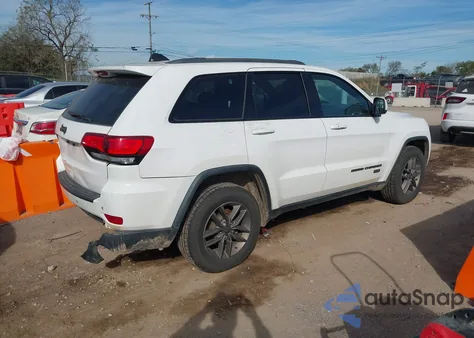 2016 Jeep Grand Cherokee 75Th Anniversary z USA, uszkodzony, nr VIN 1C4RJFAGXGC493990